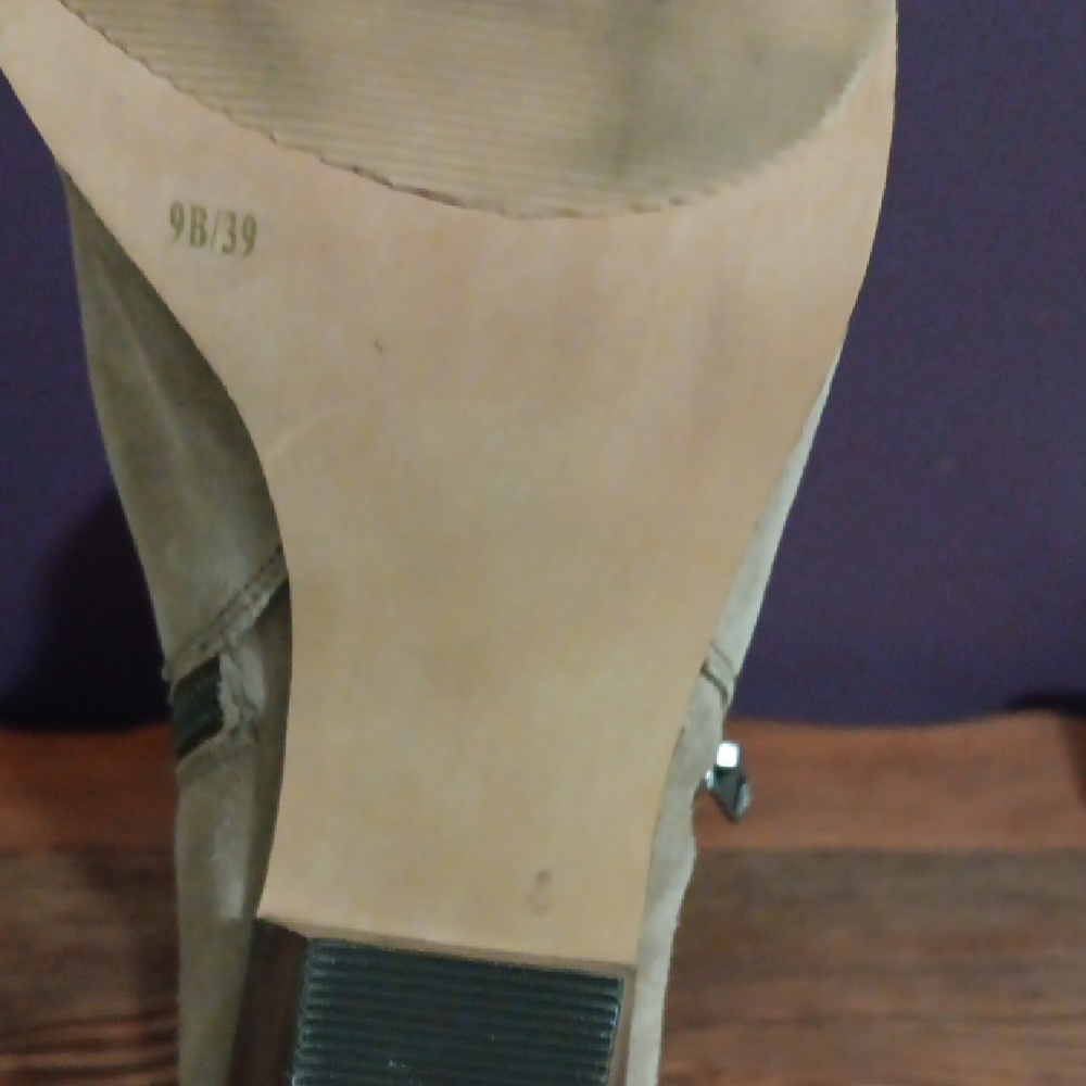 Sole Society Taupe Ankle Booties - Picture 3 of 8